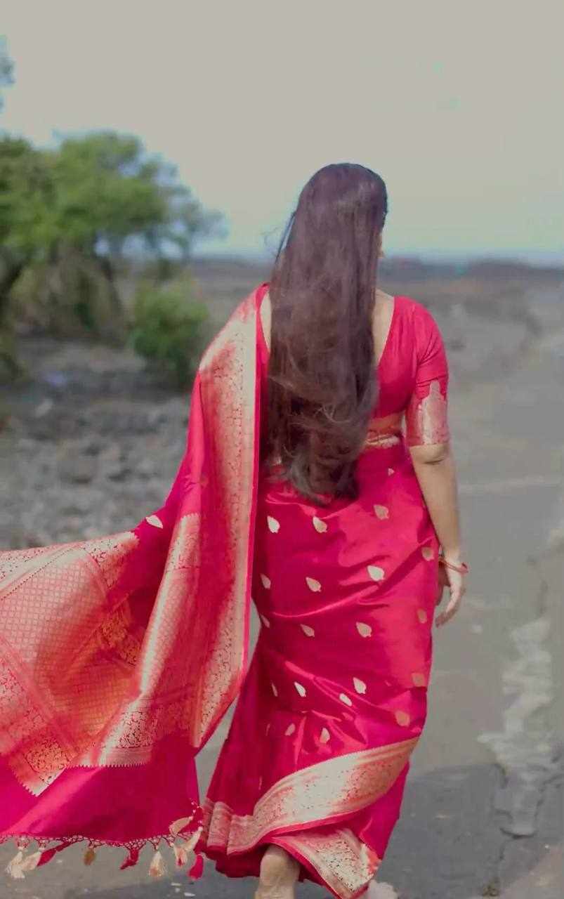 Sympy Soft Lichi Silk Saree