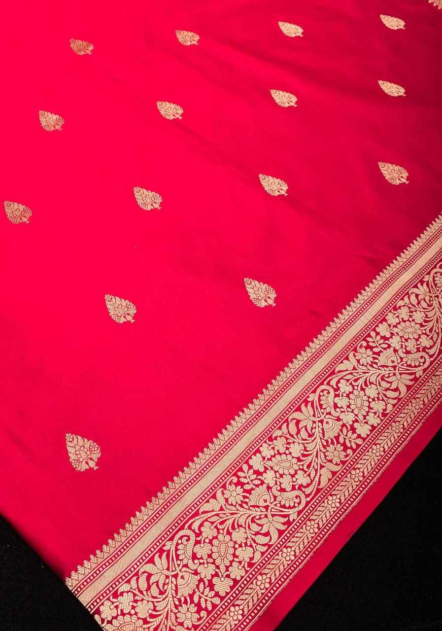 Sympy Soft Lichi Silk Saree