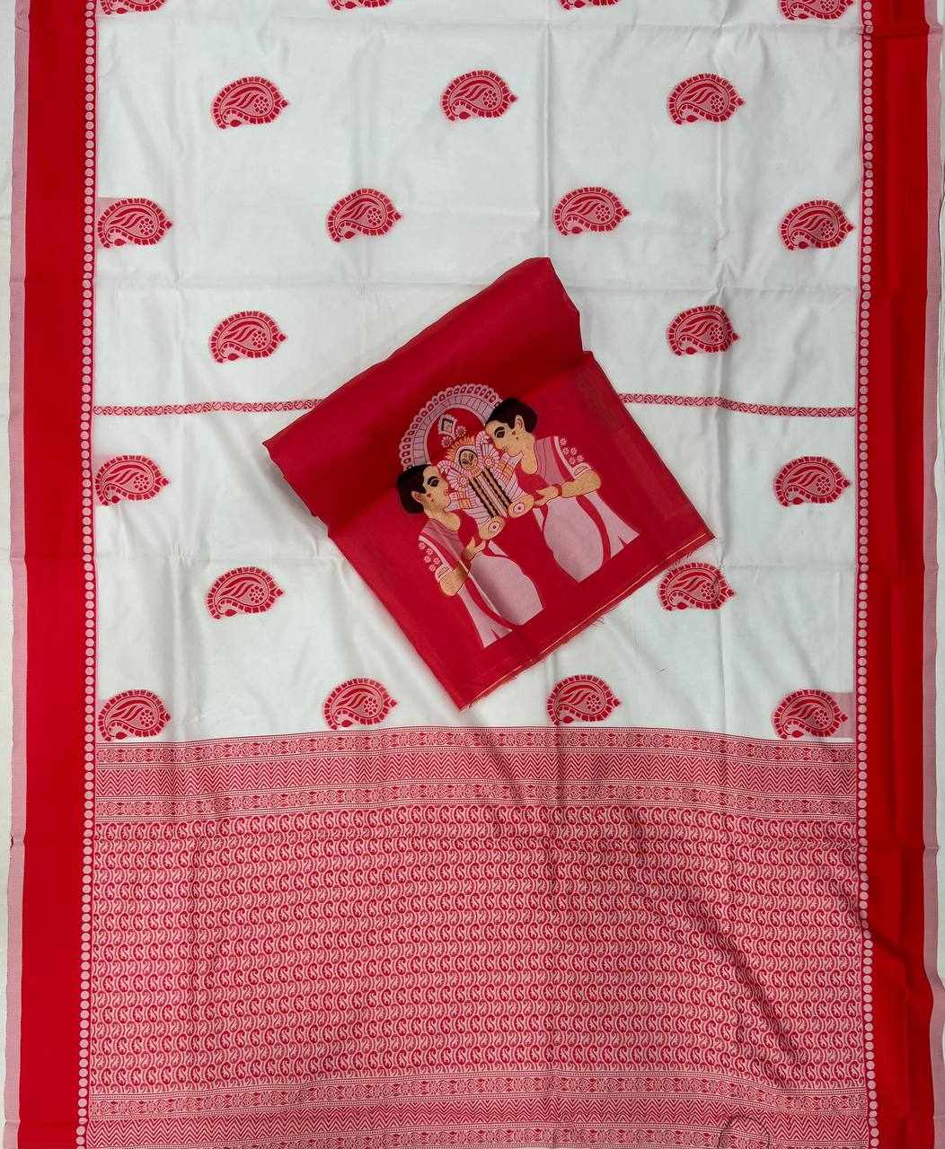 Sympy Soft Lichi Silk Saree