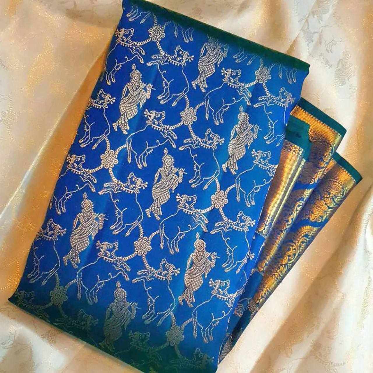 Sympy Soft Lichi Silk Saree