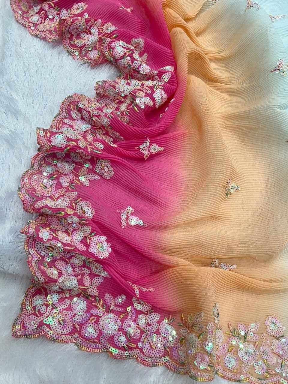 Sympy Soft Georgette Party Wear Saree