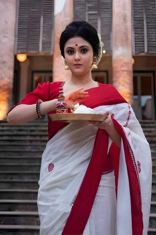 Sympy Soft Lichi Silk Saree