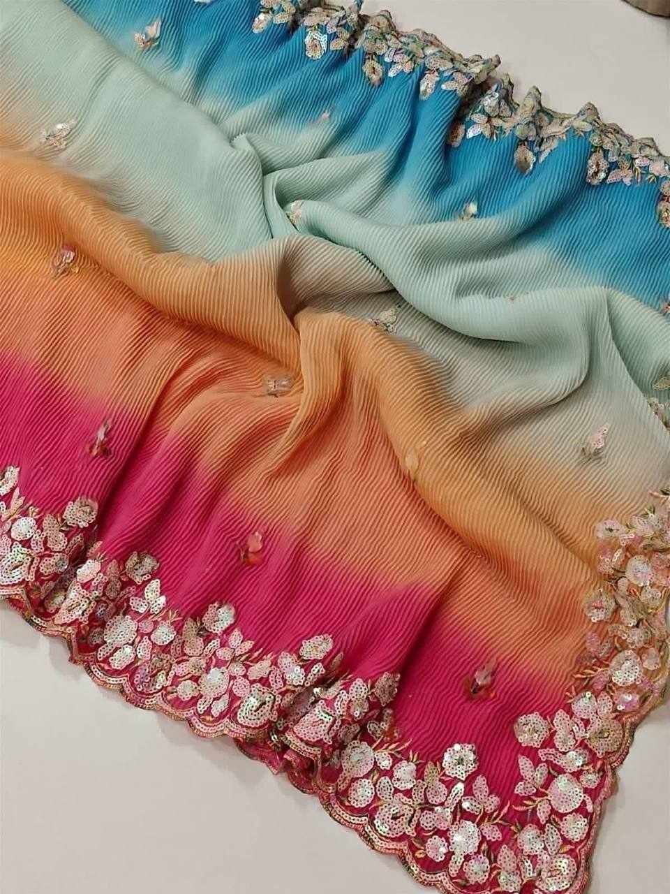 Sympy Soft Georgette Party Wear Saree