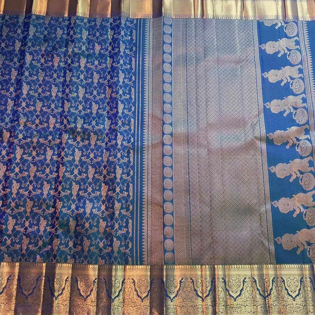 Sympy  Soft Lichi Silk Saree