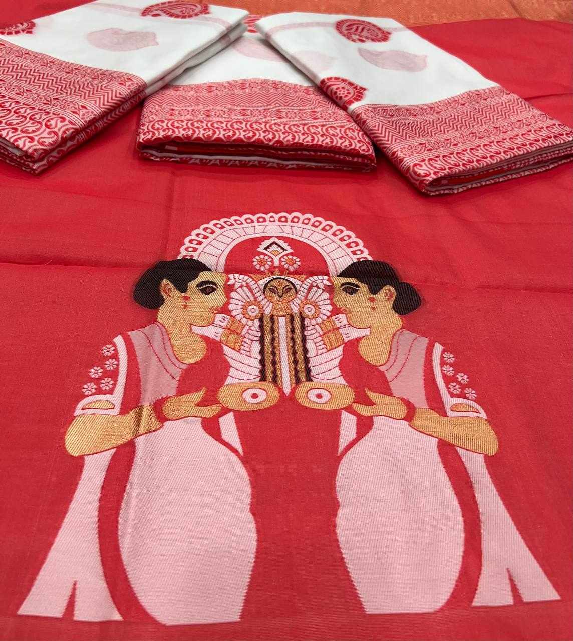 Sympy Soft Lichi Silk Saree