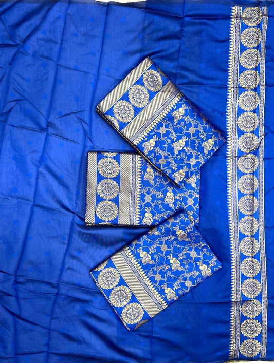 Sympy  Soft Lichi Silk Saree